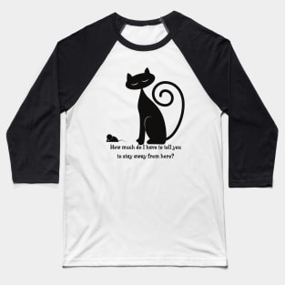 cat and mouse Baseball T-Shirt